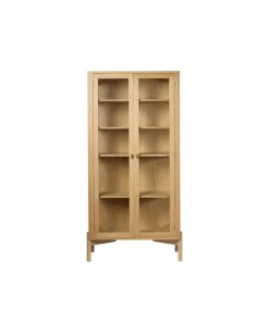 Vitrineskabe-Rasmus Appel A90 Boderne - Vitrineskab - Eg - 178 x 85,2
