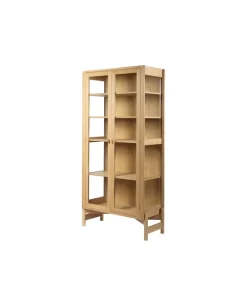 Vitrineskabe-Rasmus Appel A90 Boderne - Vitrineskab - Eg - 178 x 85,2