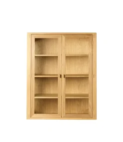 Vitrineskabe-Rasmus Appel A90 Boderne - Vitrineskab - Eg - 106 x 85,2