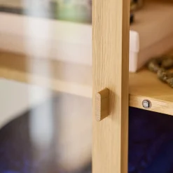 Vitrineskabe-Rasmus Appel A90 Boderne - Vitrineskab - Eg - 106 x 85,2