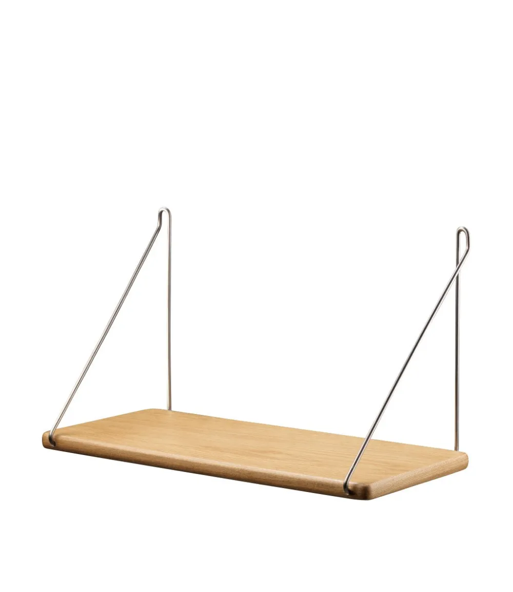 Hylder-Ejvind A. Johansson B145 - Hylde m/beslag - Eg - Stål - 22 x 45