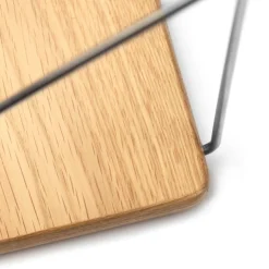 Hylder-Ejvind A. Johansson B145 - Hylde m/beslag - Eg - Stål - 22 x 45