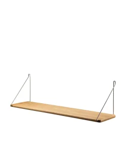 Hylder-Ejvind A. Johansson B145 - Hylde m/beslag - Eg - Stål - 22 x 90