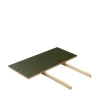 Spiseborde-Poul M. Volther C35 - Lille tillægsplade - Eg - Linoleum - Olive