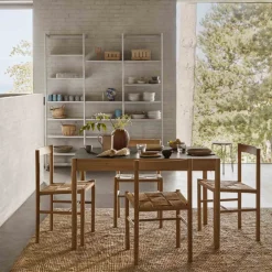 Spiseborde-Jørgen Bækmark C44 - Spisebord - Eg - 80 x 120