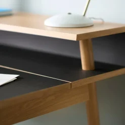 Skriveborde-Isabel Ahm C68 Nørrebro - Skrivebord - Eg - Nero