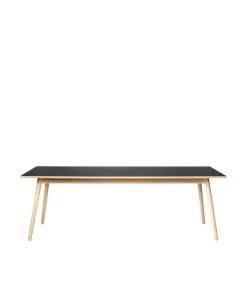Spiseborde-Poul M. Volther C35C - Spisebord - Eg - Linoleum - Nero