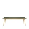 Spiseborde-Poul M. Volther C35C - Spisebord - Eg - Linoleum - Olive