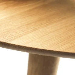 Spiseborde-Unit10 C62E Bjørk - Spisebord m/2 tillægsplader - Eg