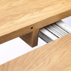 Spiseborde-Nissen & Gehl C69E Ry - Spisebord m/2 tillægsplader - Eg