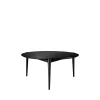 Sofaborde-Stine Lundgaard Weigelt D102 Søs - Sofabord - Eg - Jet Black - Ø85