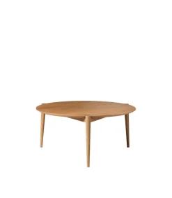 Sofaborde-Stine Lundgaard Weigelt D102 Søs - Sofabord - Eg - Olieret - Ø85
