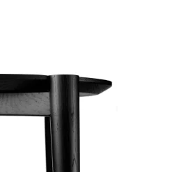 Sofaborde-Stine Lundgaard Weigelt D102 Søs - Sofabord - Eg - Sort - Ø55