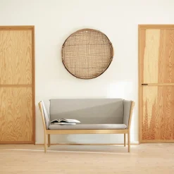 2 Personers Sofa-Erik Ole Jørgensen J148 - 2 pers. sofa - Eg - Beige (61)