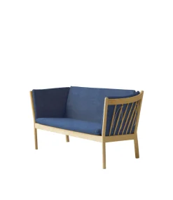 2 Personers Sofa-Erik Ole Jørgensen J148 - 2 pers. sofa - Eg - Dark Blue (36)