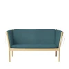 2 Personers Sofa-Erik Ole Jørgensen J148 - 2 pers. sofa - Eg - Green (32)
