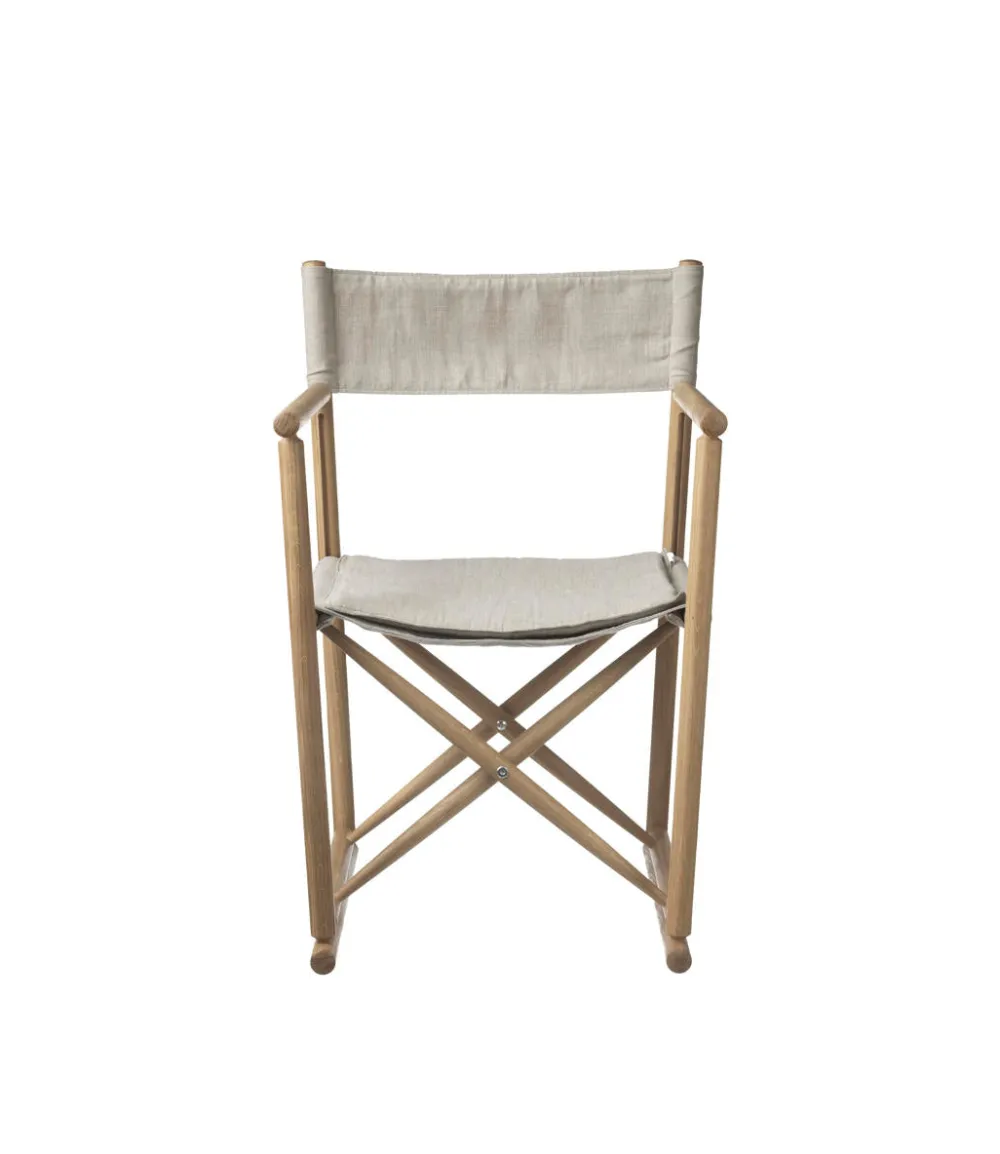 Spisebordsstole-Erik Ole Jørgensen J138 - Foldestol - Eg - Hør - Beige