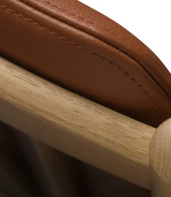 Lænestole-Erik Ole Jørgensen J147 - Lænestol - Eg - Cognac læder