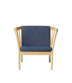 Lænestole-Erik Ole Jørgensen J146 - Lænestol - Eg - Dark Blue (36)