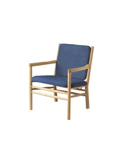 Lænestole-Erik Ole Jørgensen J147 - Lænestol - Eg - Dark Blue (36)