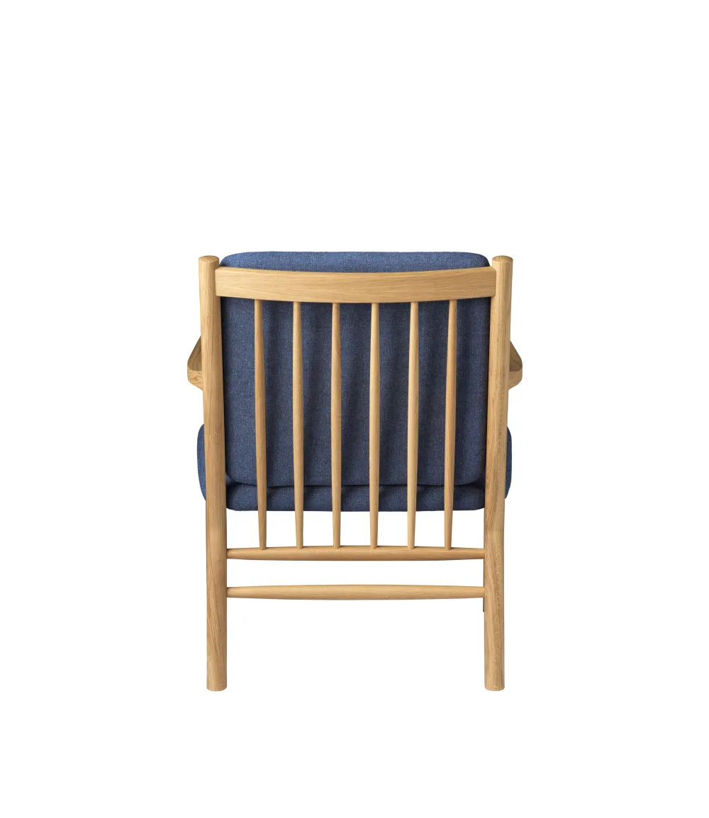 Lænestole-Erik Ole Jørgensen J147 - Lænestol - Eg - Dark Blue (36)