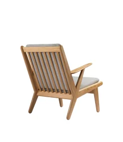 Lænestole-Poul M. Volther J53 - Lænestol - Eg - Light Grey