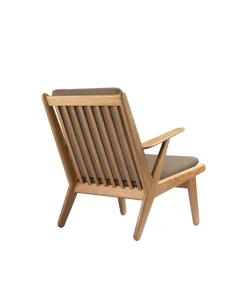 Lænestole-Poul M. Volther J53 - Lænestol - Eg - Taupe