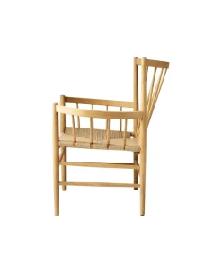 Lænestole-Jørgen Bækmark J82 - Loungestol - Eg