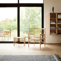Lænestole-Jørgen Bækmark J82 - Loungestol - Eg