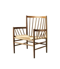 Lænestole-Jørgen Bækmark J82 - Loungestol - Røget eg