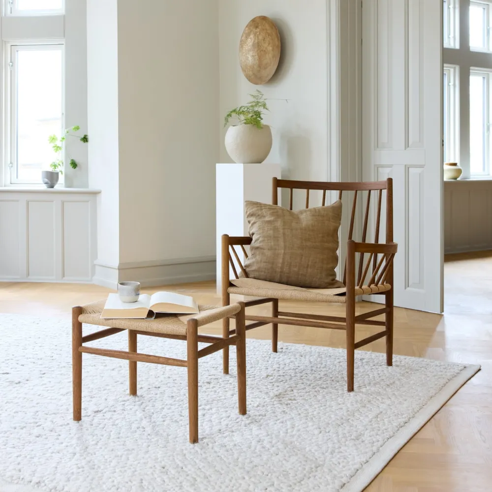 Skamler-Jørgen Bækmark J83 - Skammel - Røget eg