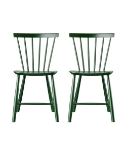 Spisebordsstole-Poul M. Volther J46 - Stol - 2 stk - Bøg - Bottle Green