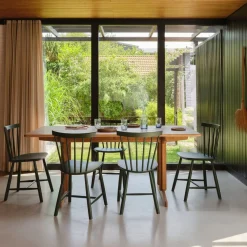 Spisebordsstole-Poul M. Volther J46 - Stol - 2 stk - Bøg - Bottle Green