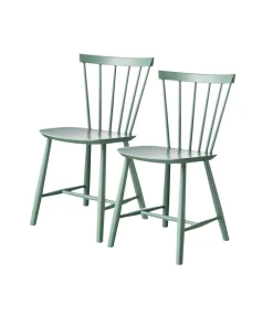 Spisebordsstole-Poul M. Volther J46 - Stol - 2 stk - Bøg - Dusty Green
