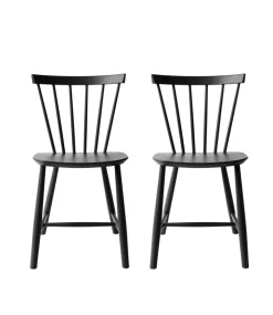 Spisebordsstole-Poul M. Volther J46 - Stol - 2 stk - Bøg - Jet Black