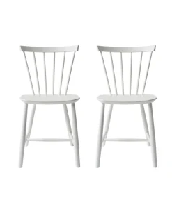 Spisebordsstole-Poul M. Volther J46 - Stol - 2 stk - Bøg - Pure White