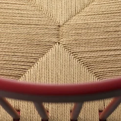 Spisebordsstole-Jørgen Bækmark J80 - Stol - 2 stk - Bøg - Ruby Red