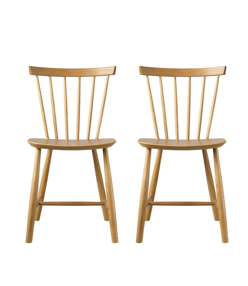 Spisebordsstole-Poul M. Volther J46 - Stol - 2 stk - Eg