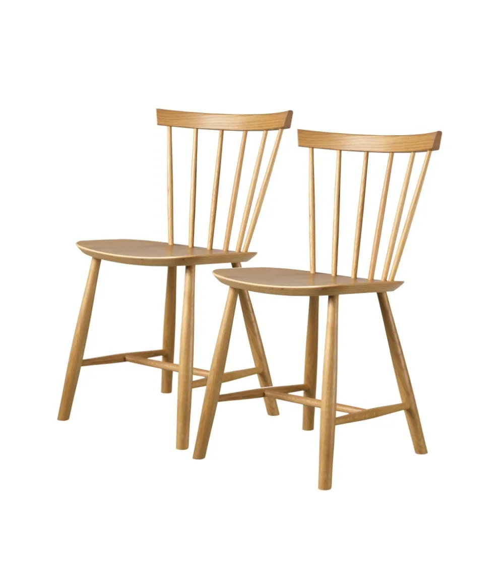 Spisebordsstole-Poul M. Volther J46 - Stol - 2 stk - Eg