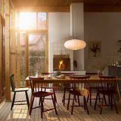 Spisebordsstole-Poul M. Volther J46 - Stol - Bøg - Coral Red