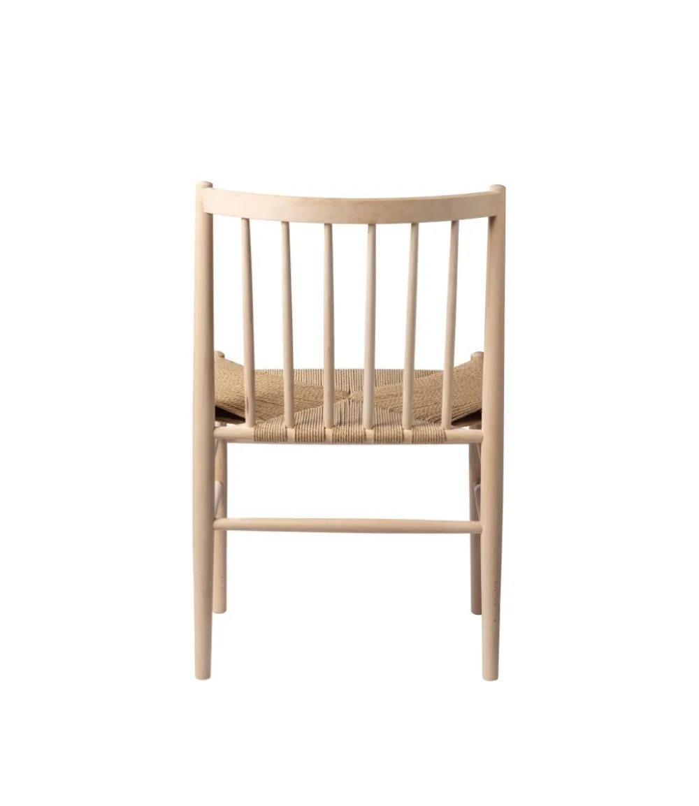 Spisebordsstole-Jørgen Bækmark J80 - Stol - Bøg - Sæbebehandlet