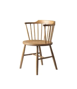 Spisebordsstole-Børge Mogensen J18 - Stol - Eg - Brun