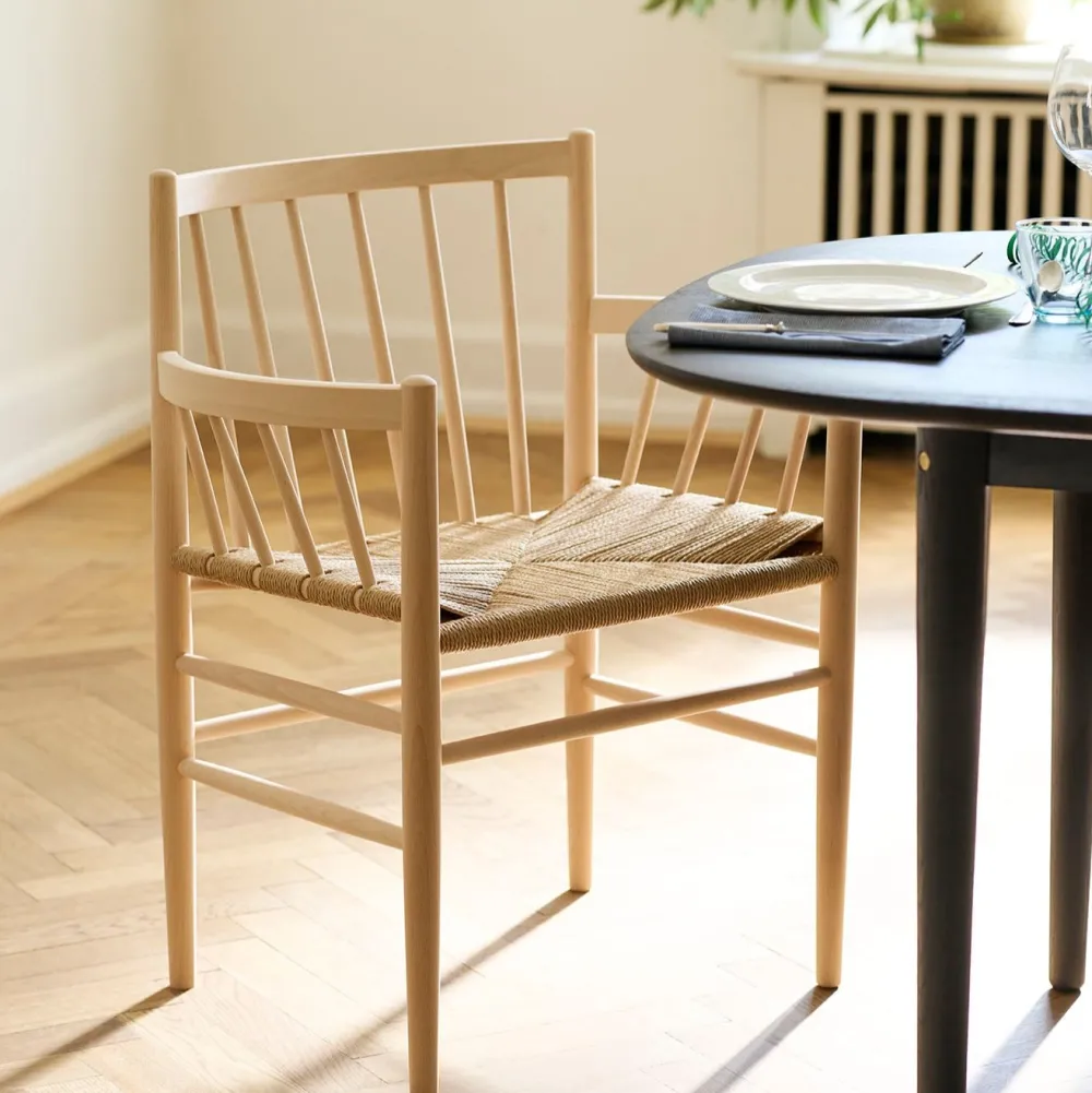 Spisebordsstole-Jørgen Bækmark J81 - Stol - Eg - Lakeret