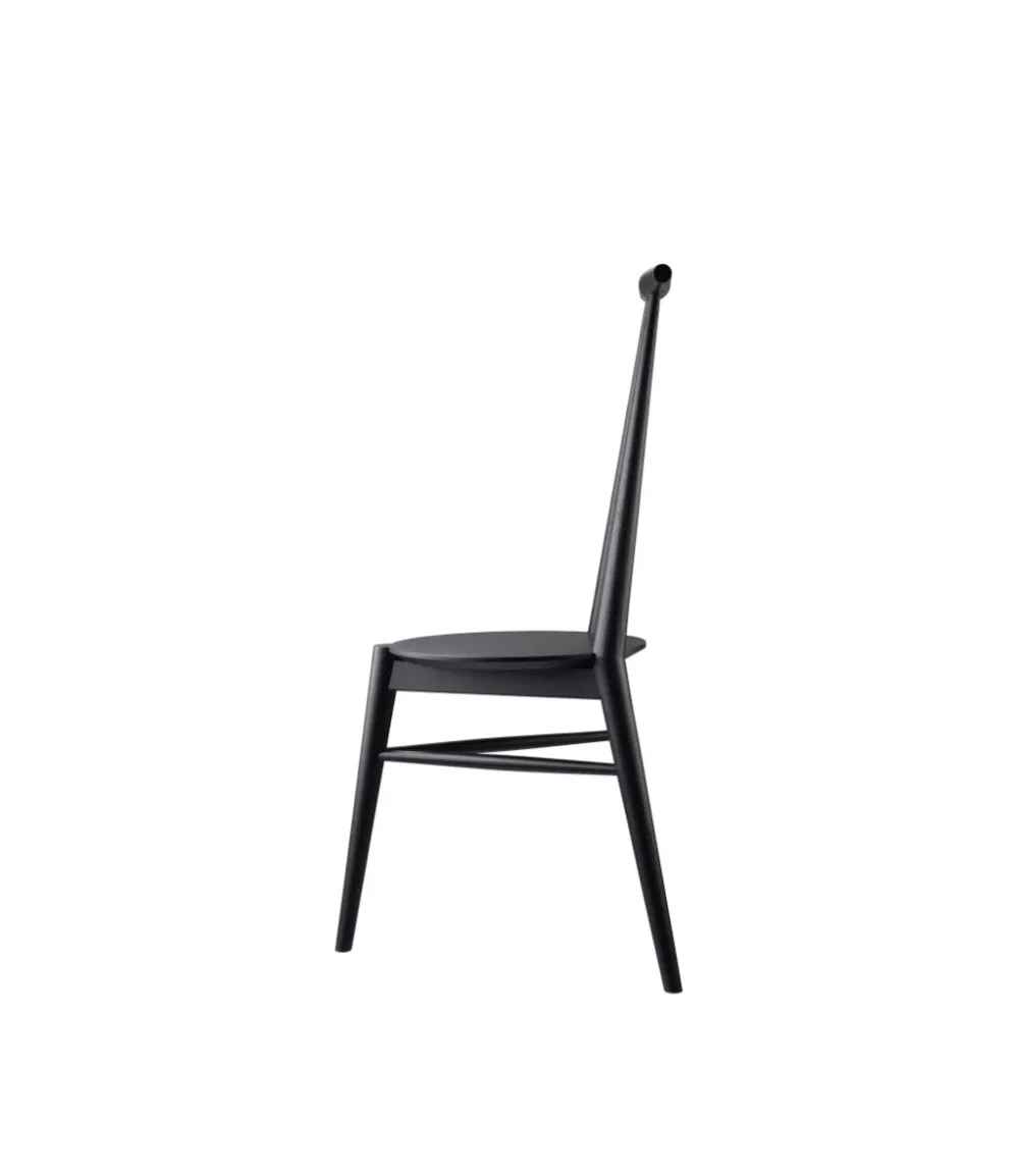 Spisebordsstole-Stine Lundgaard Weigelt J157 Anker - Stol - Eg - Jet Black