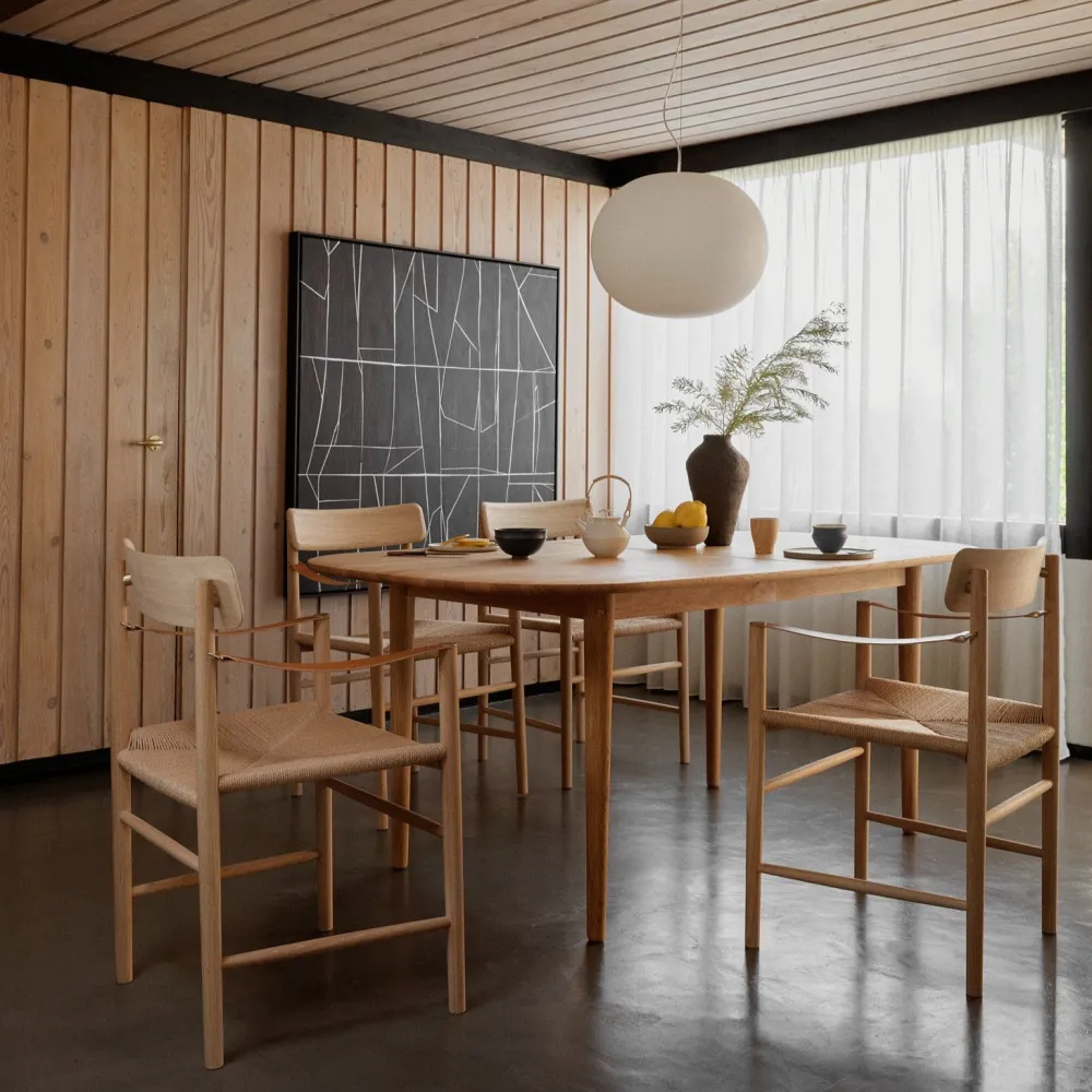 Spisebordsstole-Unit10 J186 Hesbjerg - Stol - Eg - Olieret