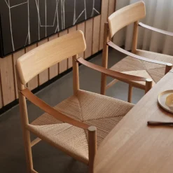 Spisebordsstole-Unit10 J186 Hesbjerg - Stol - Eg - Olieret