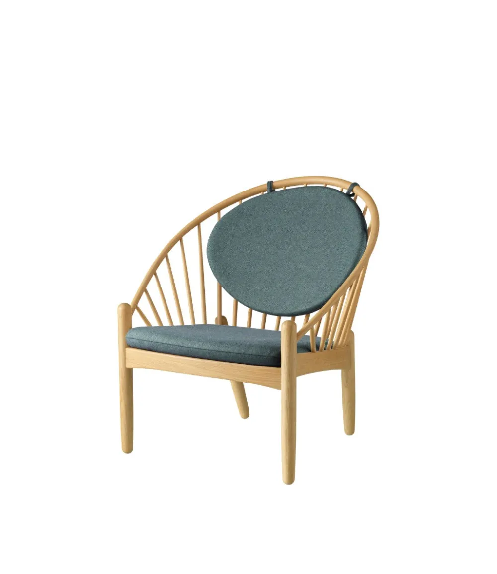 Lænestole-Poul M. Volther J166 Jørna - Stol - Eg - Green