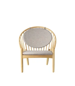 Lænestole-Poul M. Volther J166 Jørna - Stol - Eg - Light Grey