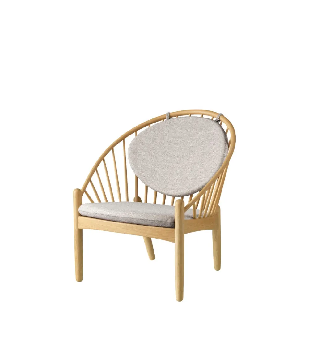 Lænestole-Poul M. Volther J166 Jørna - Stol - Eg - Light Grey