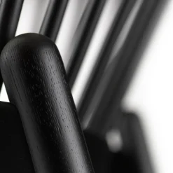 Lænestole-Poul M. Volther J166 Jørna - Stol - Jet Black - Red